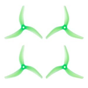 Vutos AZURE POWER Johnny FPV PC Freestyle Propeller 5 inch 3-blade 4.8 * 3.8 * 3mm for RC FPV Racing Freestyle 5inch Drones DIY Parts - (Color: 2CW 2CCW Green)