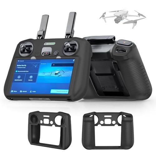 DJI RC 2 Silicone Protective Cover Case Compatible with Mini 4 Pro Air 3 RC Comp RC Components Air Filter Cover Spacers