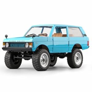 SVERTIBO MN 168 1/12 RC Crawler Rock Climber 1970 Range Rover Licensed 4x4 Off Road Truck with 7.4V 1200mAh Battery RTR for Adults Hobby Toys Blue