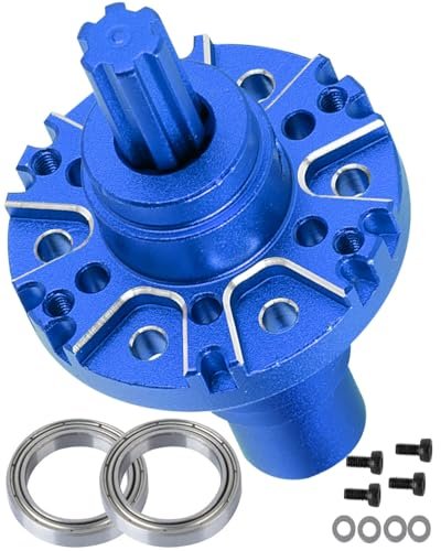 HopsupRC Steel #45 Center Diff Upgrades Part for 1/10 Kraton Outcast 4S 4X4 RTR V2 and Other Models Compatible with RC Studded Tires Navy Blue