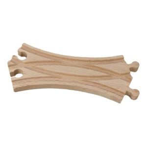 TWTCZOZ RC Submarine Components Wooden Train Track Switch 17.8cmx7.3cmx1.2cm for Enhanced Railway Sets