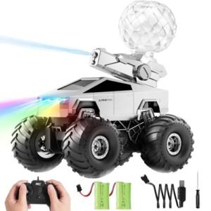 Max RC Truck 1 16 Scale Amphibious Remote Control Car with Water Cannon 2 4GHz 4WD All Terrain Waterproof Toy for Boys