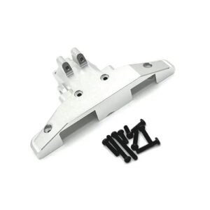 ENCHSHANGM Metal Rear Gearbox Housing Gear Box Differential Case for SCY 16101 16102 16103 16201 C8805 Q130A 1/16 RC Car Upgrade Parts Silver oz rc plans