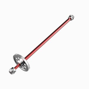 Womaqu 1/18 RC Car Accessories Alloy Drive Shaft for 18323 18303 18321 18402