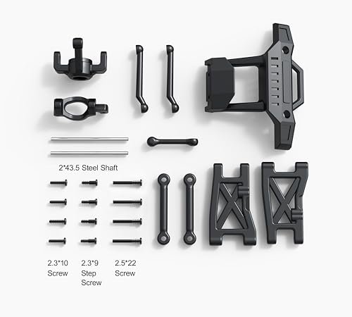 Womaqu 1 18 RC Car Accessories Consumable Parts Bag Compatible with Models 18323 and 18303