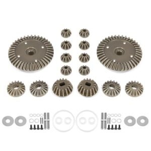 Metal Front Rear Differential Gear Diff Gear RC Parts for Tamiya XV 02 MB 01 XM 01 Build Nitro RC Car from Scratch