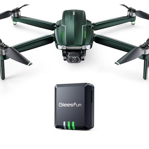 Gleesfun G11PRO 6K Drone with Camera for Adults and G115 FAA Compliant Remote ID Module
