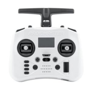 Xiangtat Radiomaster Pocket Crush ExpressLRS 2.4G 16CH ELRS Transmitter Hall Gimbal RC Radio Control Systems for FPV Drone Quadcopter Frost White ELRS M2