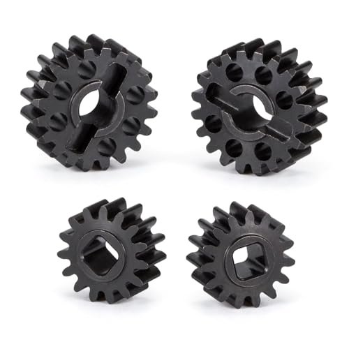 CobraCrawler Heat Treated Steel RC Trailer Axle Ideas 15T 20T Portal Overdrive Gear for Axial 1/10 Capra F9 SCX10 III AR45 Portal Axle