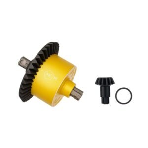 Mesimsple Enhanced Version 37T 17T Differential Gear Kit for Yellow RC Truck Arrma 1/10 Senton Granite Vorteks Bigrock 3S BLX 550 Mega Front Rear Diff 1/10 Kraton Outcast 4S BLX Series Upgrades Part
