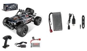 BEZGAR HB101 RC Truck with Extra Two Batteries for Extended Playtime
