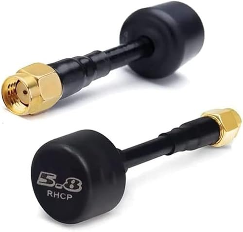 CORONIR Mini FPV Antenna RP SMA Male 5.8G 3dBi RHCP for RC Quadcopter Mini Drone 2 Pack