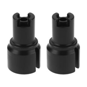YINETTECH 2Pcs Aluminum Diff Outdrives GRM37C ARA311177 for Arrma 1/18 Granite Grom Typhon Grom 1/14 Mojave Grom Mega 380 RC Car Upgrades XTM RC Engines