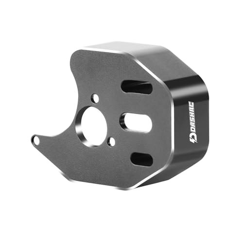 DashRC Brushed Brushless Outrunner Motor Mount Conversion Seat for Axial SCX24 1/24 RC Crawler Transmission 1621 130 180 Motor Part Accessory Upgrade Brushless Motor vs Brushed Motor RC