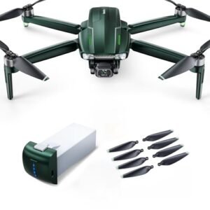 Gleesfun G11PRO Drone and 3 Batteries with Extra Propellers 56Pcs Bundle 105Mins Flight Time
