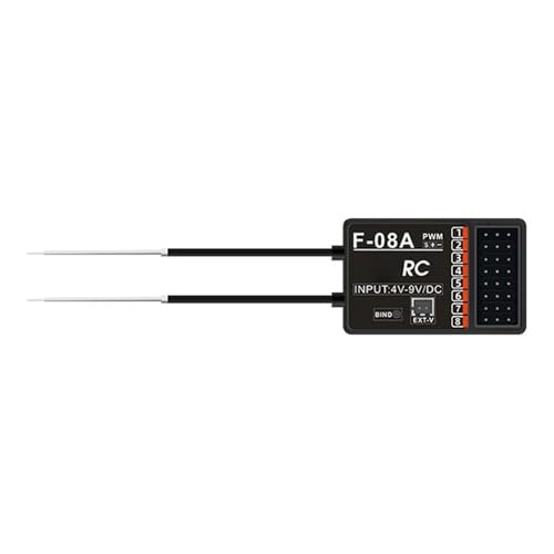 BAIMOQI 4CH 6CH 8CH Receiver F04A F06A F08A for Remote Models with RC Circuit Calculator Frequency Enhances Stability
