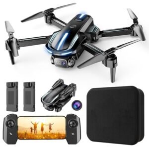 Holy Stone HS100D FPV RC Toys Drone with 1080P HD Camera Foldable Mini Drone for Beginners Kids Adults One Key Take Off Landing Gesture Selfie Altitude Hold 3D Flip Easy to Fly 2 Batteries