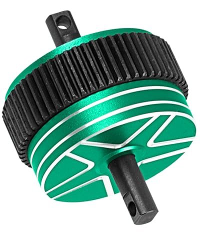 RcarmubWow RC Locking Differential Upgrade Kit for 1/10 Slash 2WD VXL Stampede 2WD VXL Bandit 2WD VXL Rustler 2WD Harden Steel Alloy Transmissions Green