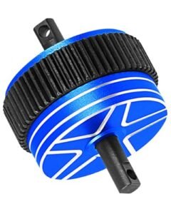 Opioid RC Differential Upgrade Kit for 1/10 Slash Rustler Bandit Stampede 2WD VXL Aluminum Diff Gear Navy Blue 2388X