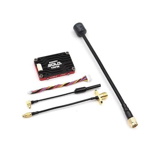SPARKHOBBY 5.8G VTX Video Transmitter with Nitro RC Fuel Tank Compatibility 1.6W High Power CNC Shell Built in Microphone