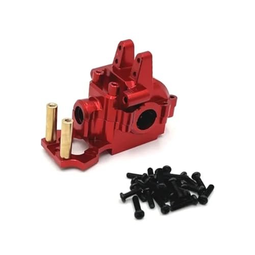 MJX Hyper Go Metal Front Gearbox Housing Upgrade Parts for RC C 130 Hercules Plans 1/14 Scale RC Car Red