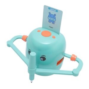 ZJchao Smart Drawing Robot Interactive Learning Toy for Kids Light Green