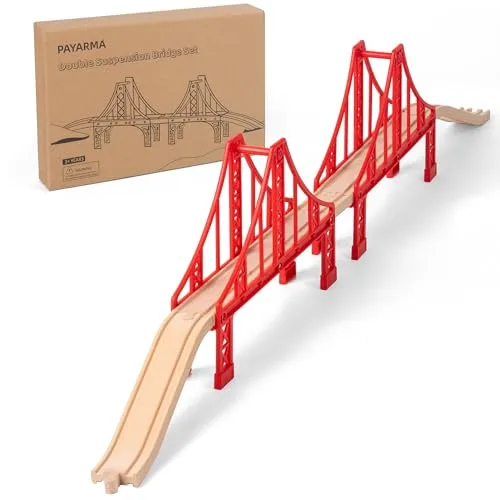 RC Cars Suspension Upgrade Kit High Performance Double Suspension Bridge Compatible with All Leading Brands