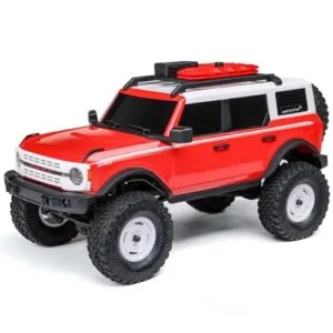 Axial 1 24 SCX24 Ford Bronco RC Truck Heritage Edition 4X4 RTR Brushed Rock Crawler with Battery and Charger Red AXI00006V2T6