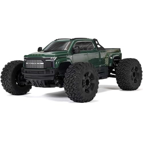 ARRMA 1/10 Big Rock 4X4 223S BLX Brushless RC Street Truck RTR with DSC Green ARA4312V4T2