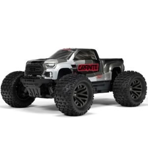 ARRMA 1 10 RC Monster Truck Bodies Granite 4X4 223S BLX Brushless Ready to Run Truck Gun Metal ARA4302V4T3