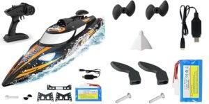 BEZGAR TX125 Remote Control Boat Accessories Package