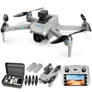 Contixo F22 Foldable RC Quadcopter Drone with 4K Camera 5G Transmission GPS Auto Return 60 Mins Flight Time for Beginners and Adults