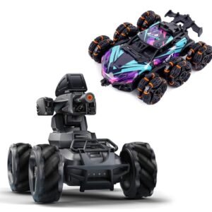 Veeniix RC Car Combo: V997 Water Bomb Battle Truck All-Terrain, Programmable, and Long Playtime for Kids 14 6-Wheel RC Stunt Drift Car for Kids 6+