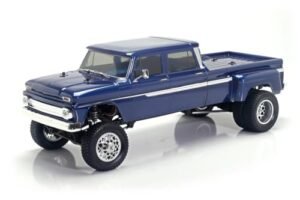 Helidirect CEN Racing Sicario 1/10 Scale RC Trophy Truck RTR 4WD Custom Dually Remote Control Car Waterproof All Terrain Blue Galaxy
