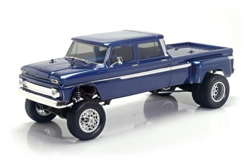 Helidirect CEN Racing Sicario 1/10 Scale RC Trophy Truck RTR 4WD Custom Dually Remote Control Car Waterproof All Terrain Blue Galaxy