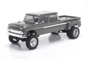 Helidirect CEN Racing Sicario 1 10 Scale RC Dually Wheels RTR 4WD Custom Dually RC Truck DL Series Remote Control Car for Adults Waterproof All Terrain Grey Titanium