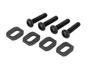 Traxxas 7759 BLK Steel Motor Mount Washers for RC Thrust Vectoring Motor Mount 4 Pack