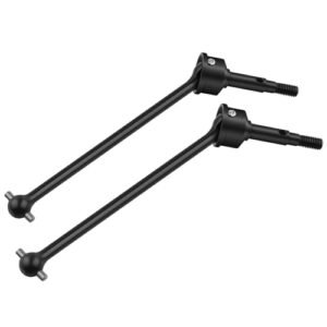 2Pcs 1/7 RC Car Front Drive Shaft 96mm Dogbones Axis Replacement Parts for Ravage RC Truck Parts Compatible with Traxxas UDR