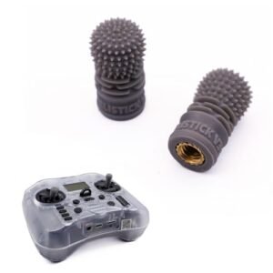 RadioMaster Pocket RC Plane Joystick Transmitter Stick Ends V3 Gray ABS Replacement for FPV Controller