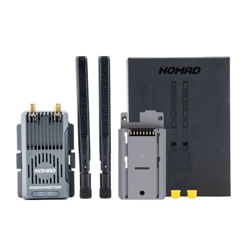 Radiomaster Nomad Dual Band Gemini Xrossband ExpressLRS Module Built-in RGB Light Strip with Nano Micro Module Adapter