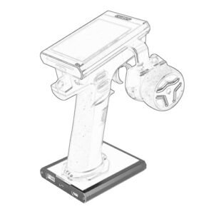 TOOMOD Aluminum RC Remote Radio Controller Base Bracket Holder for Flysky Noble NB4 Pro NB4 Lite Core RC Radio Transmitter Protector