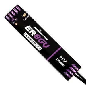 Radiomaster ER8G ER8GV 8CH PWM CRSF ExpressLRS Receiver for RC Aircraft Plans Blueprints