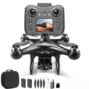 RC Willey Card Payment Accepted Black FPV Quadcopter with Screen Display Dual Camera 360 Flip Optical Flow Hover Beginner Friendly