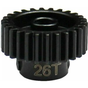 Hot Racing CSG26M05 26 0.5 Mod Hardened Steel Pinion Gear 1/8 Bore for Impulse 26 RC Boat