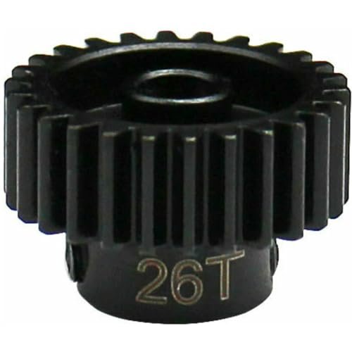 Hot Racing CSG26M05 26 0.5 Mod Hardened Steel Pinion Gear 1/8 Bore for Impulse 26 RC Boat