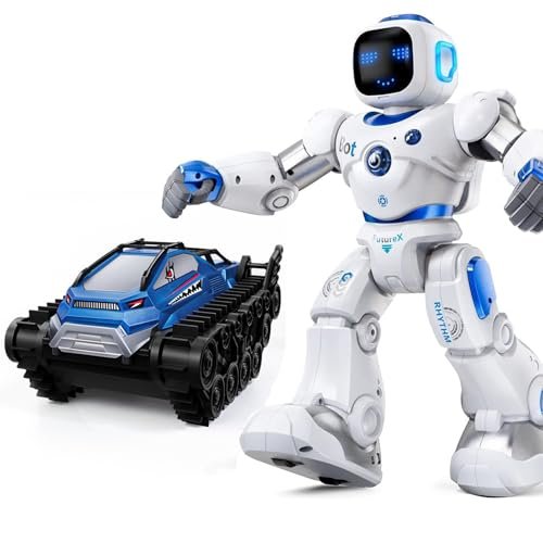 Ruko 1088 Robot Toys & 1604 Amphibious Remote Control Tank