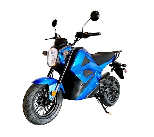 E VADER 2000W Brushless RC Motorcycle 72V Electric Bike Blue