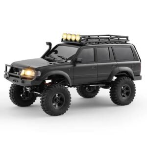 SVERTIBO FMS 1/18 FCX18 LC80 Pro Brushless RC Rock Truck Toyota Licensed 4WD Off Road Car the Best Rock Climbing RC Car for Adults