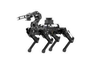 HIWONDER PuppyPi Pro Ultimate Vision RC Wheels Quadruped ROS2 Robotic Dog with AI Vision TOF Lidar Robotic Arm for Raspberry Pi 5