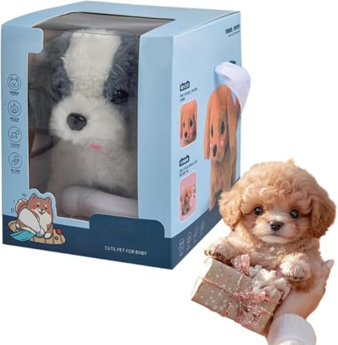 Ubararyen Nicoo 2025 New Bright RC Body AI Robotic Dog for Adults Realistic Robot Puppy